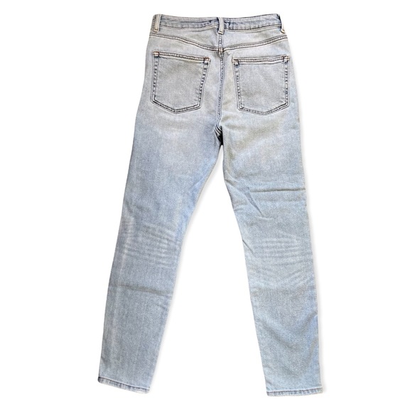 LIKE NEW F21 Premium Highrise Buttonfly Skinny Jeans - Picture 7 of 8